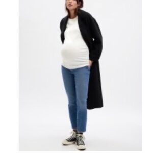 Gap Maternity Inset Panel Vintage Slim Jeans